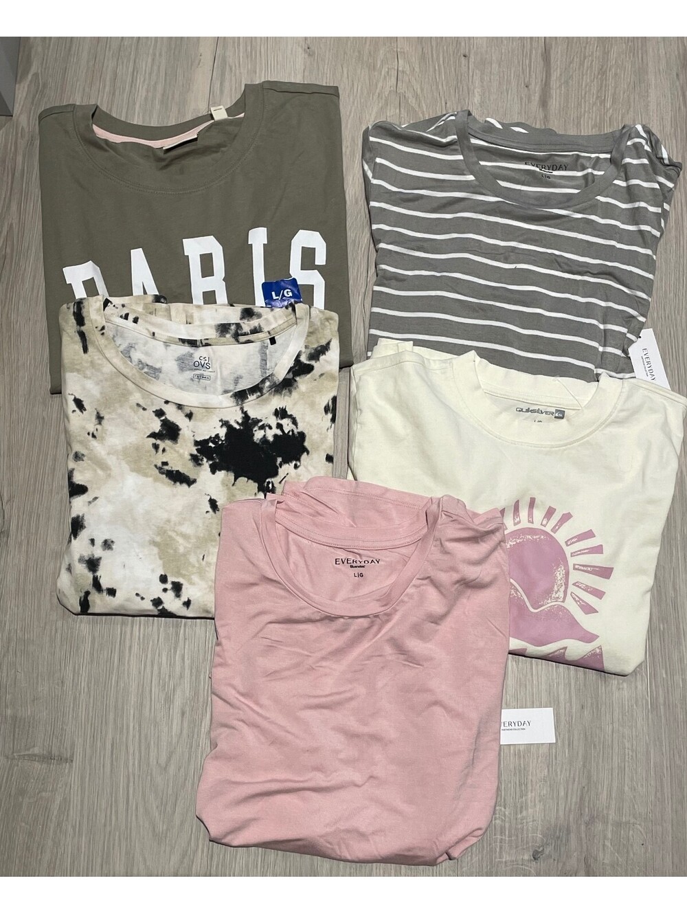 NWT Women's T-Shirt Lot of 5 - Size L